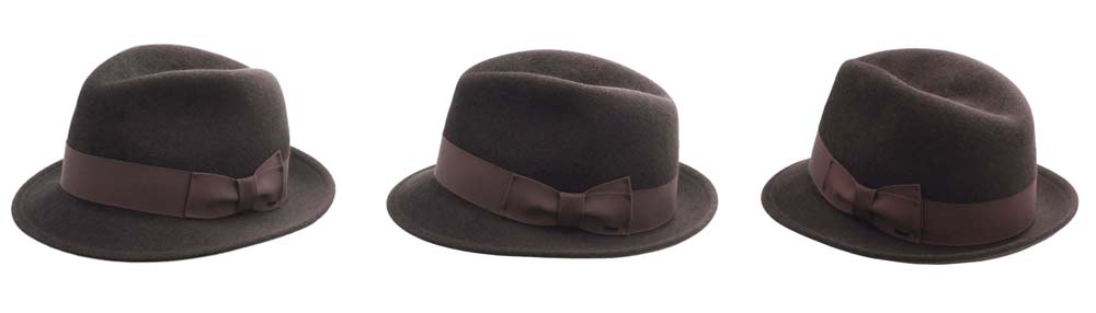 Forme du chapeau trilby