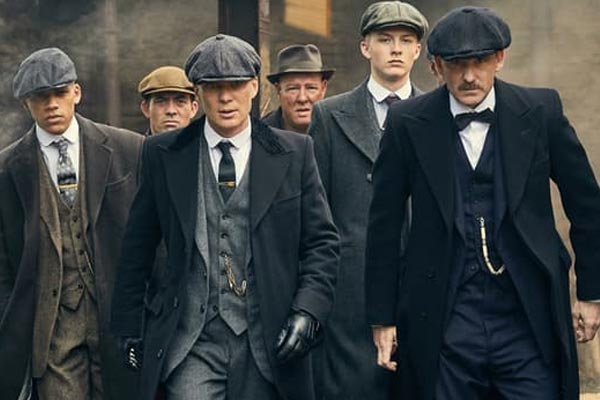 Peaky Blinders,: Las gorras de la serie.