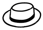 Sombrero Canotier