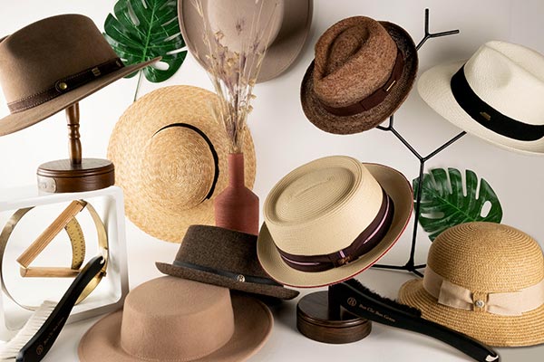 Las diferentes formas de sombreros