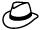 Sombrero de viaje