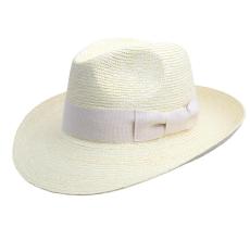 Classic Fedora Paja Ancho