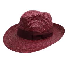 Classic Fedora Paja Ancho