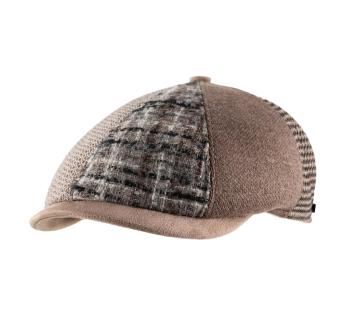 Casquette gavroche patchwork beige Dante