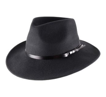 Chapeau Noir Classic Wide Fedora