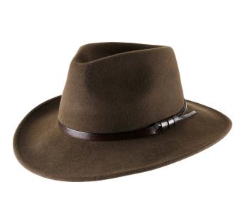 Chapeau Noir Classic Wide Fedora