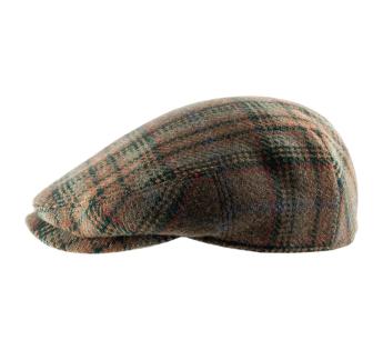 Kent Yorven Check Flat Cap