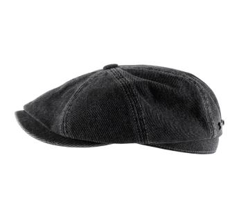 Casquette Hatteras mi-saison Hatteras Denim Garage Flat Cap