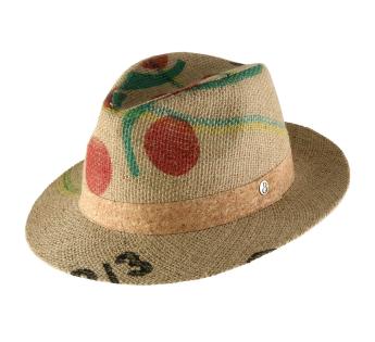 Chapeau toile de jute Canzio