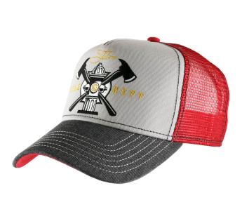 Trucker Cap Fire Dept Stetson