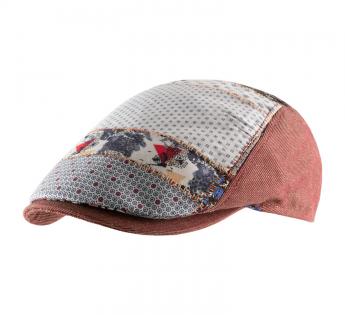 Casquette été patchwork Arancio Bicolore