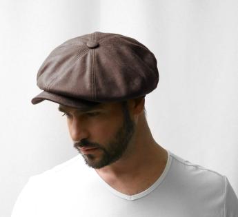 Casquette gavroche cuir Classic Marsigliese Vegan