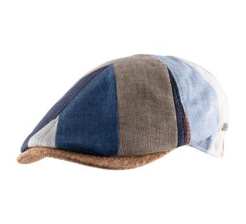 Casquette plate patchwork Milano Lin Patch