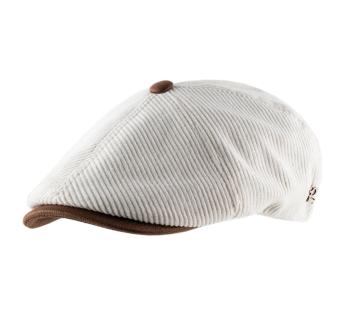 Casquette plate velours Nexy