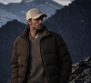 Casquette cachemire Serie Como