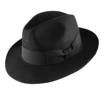 Sombrero para mujer fedora en paño importado de alta calidad