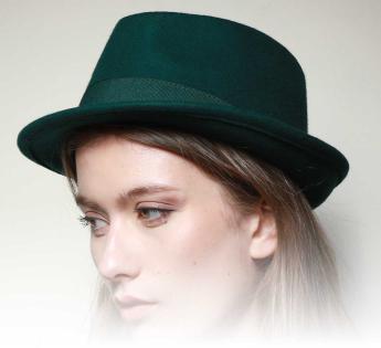 Chapeau trilby Classic Trilby Plegable