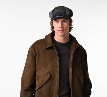 casquette tweed laine chaude Driver Cap Check 