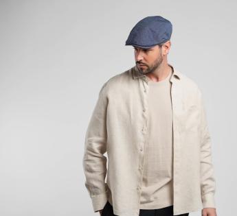 Béret, Casquette Plate Homme Jackson Jackson Lino