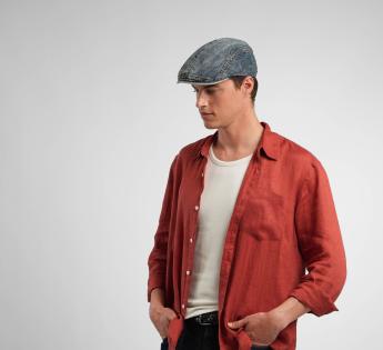 Casquette plate denim 22573 Jackson
