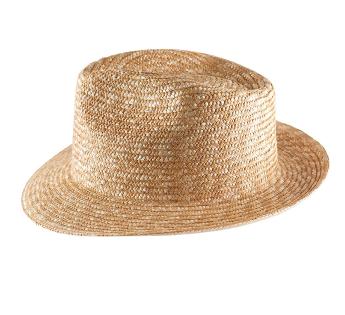 Chapeau de paille personnalisable Mi Fedora Paja Fino