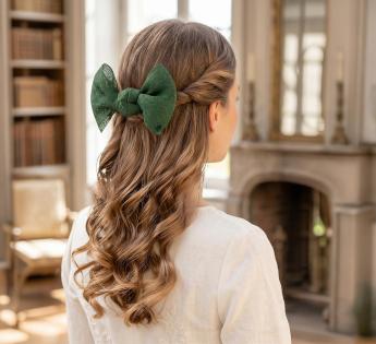 barette noeud cheveux Mia