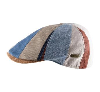 Casquette plate patchwork Milano Lin Patch