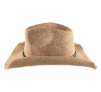 Chapeau cowboy raphia Kansas Raphia