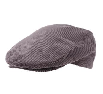Casquette plate velour Baron