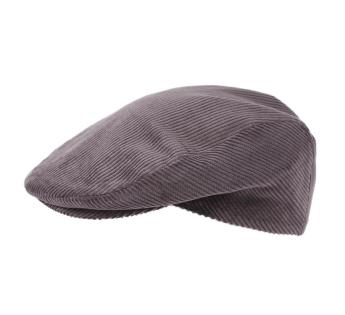 Casquette plate velour Baron