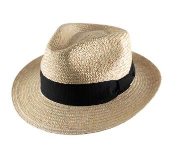 fedora paille fine Classic Fedora Paja