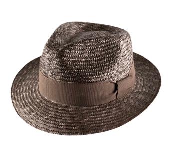 fedora paille fine Classic Fedora Paja
