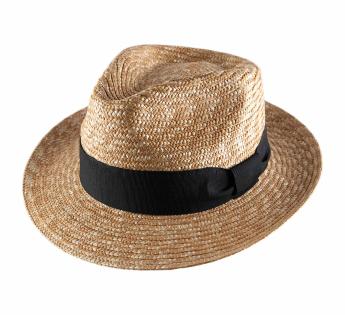 fedora paille fine Classic Fedora Paja