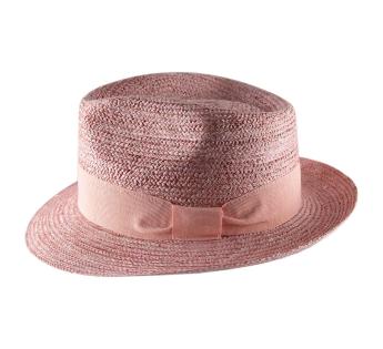 fedora paille fine Classic Fedora Paja