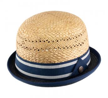 Chapeau cloche en paille Leon Straw