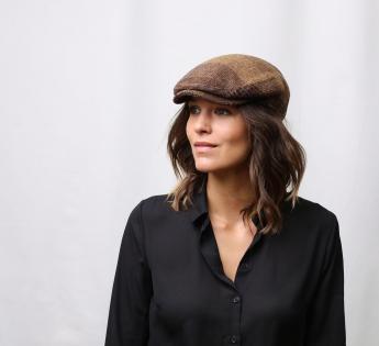 Casquette plate en laine Lory