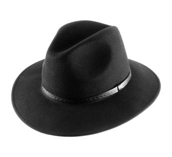 Chapeau traveller chaud Cachemire Leather Belt