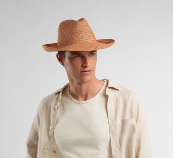 Chapeau fédora abaca Maelias