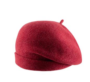 bonnet long Woollen Roll Upp Beret
