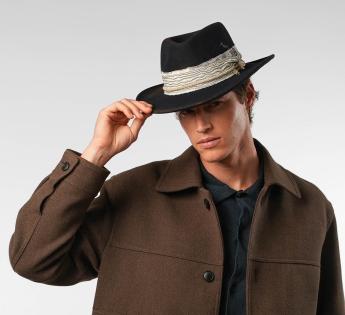 Chapeau vintage vieilli Stéphane