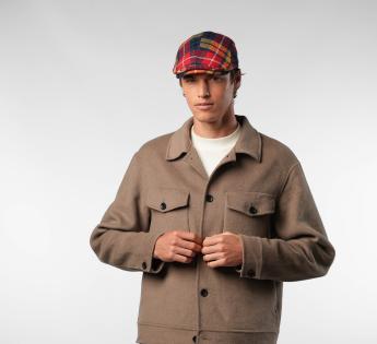 Casquette cache nuque en tweed Jackson-k/634