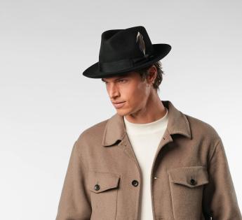 Chapeau fedora Stetson Rosedale Woolfelt