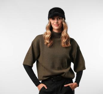 Casquette fourrure Angora Baseball Cap