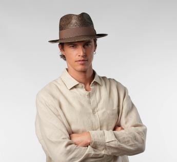 fedora paille fine Classic Fedora Paja
