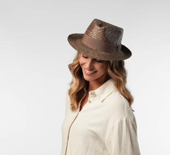fedora paille fine Classic Fedora Paja