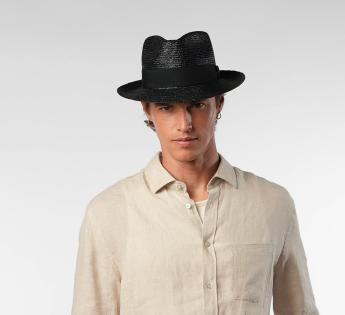 fedora paille fine Classic Fedora Paja
