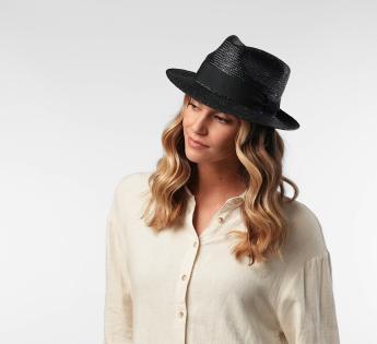 fedora paille fine Classic Fedora Paja