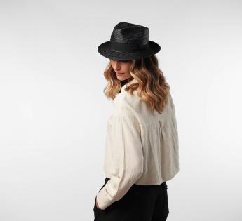 fedora paille fine Classic Fedora Paja