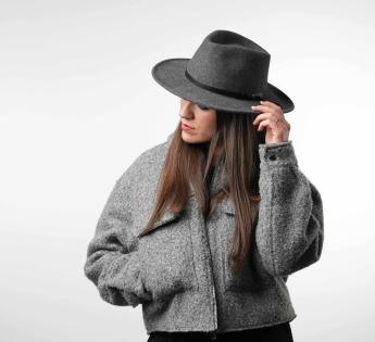 Chapeau Noir Classic Wide Fedora