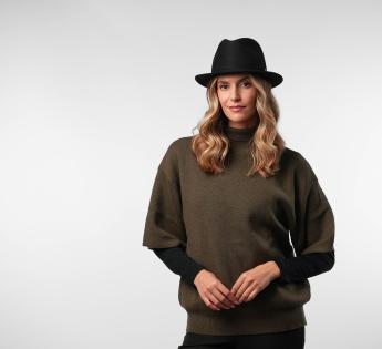 Chapeau traveller feutre lapin Ivano